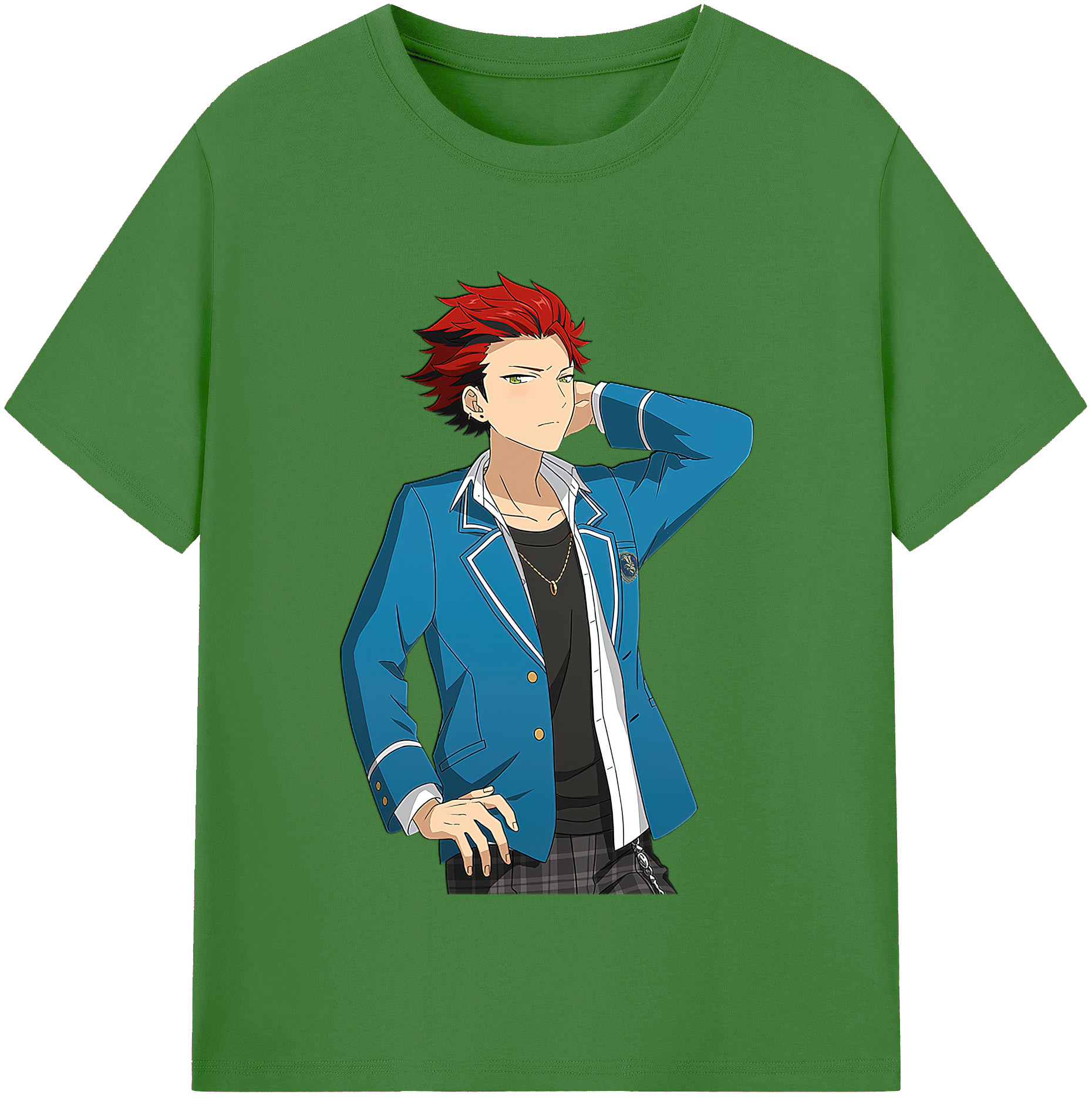 （画像用） あんさんぶるスターズ! Ensemble Stars レディースカジュアルプリントTシャツ（綿100％）